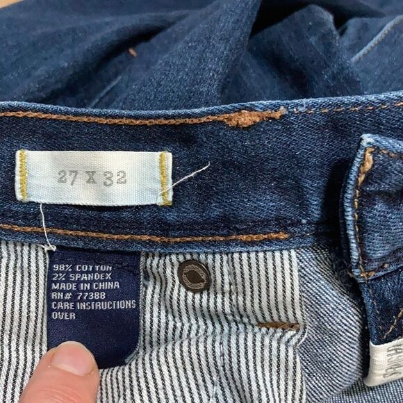 Madewell Rail straight jeans size 27 - Picture 5 of 8